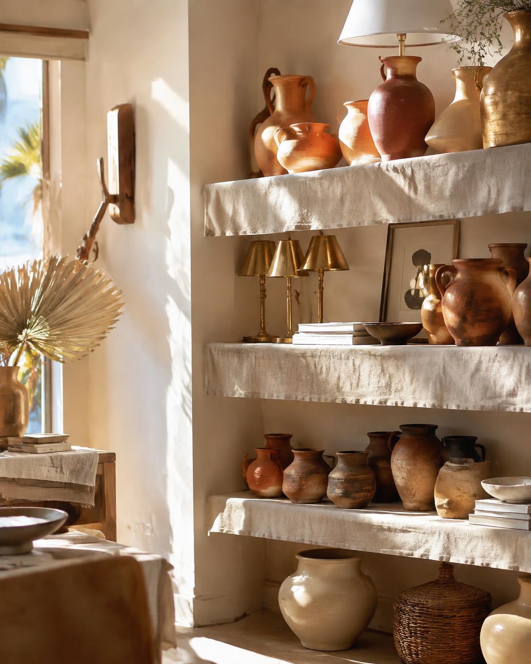 Warm home styled with Mitti and Linen décor
